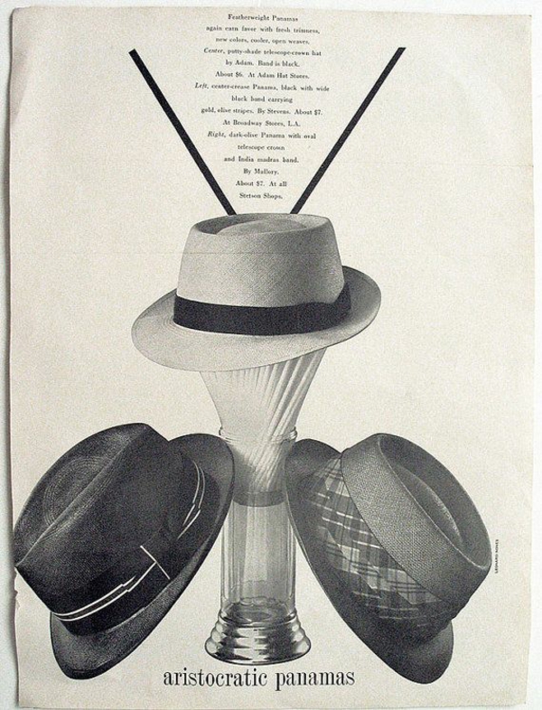 men's fashion 60s men's fashion hat