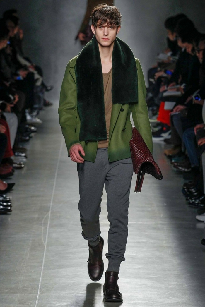 мъжките модни тенденции в цветовете 2015 войни зелени