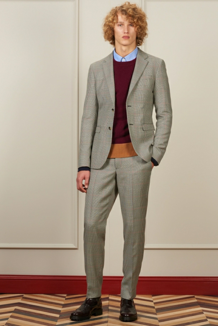 Мъжка мода-тенденция-2016 мъжки костюм-Tommy Hilfiger--pulunder