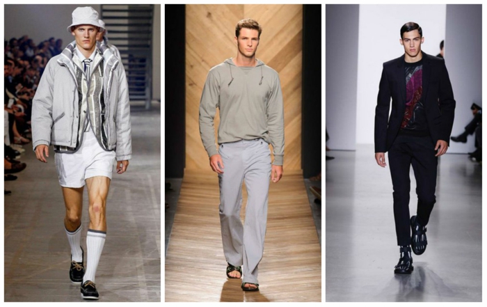 Mænds modetrends 2016 elegante bukser shorts casual mode forårstrends