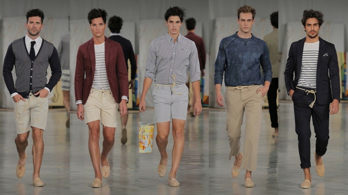 mænds modetrends 2016 jeans jakke jakker korte bukser sommer kollektion tenkey