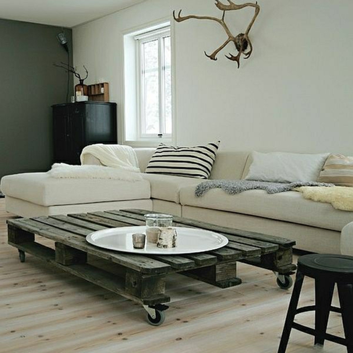 møbler lavet af europallets sofabord fra træpaller bygge