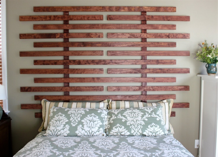 furniture from pallets bedroom furniture headboard build yourself