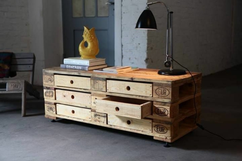 furniture made of pallets desk europallets