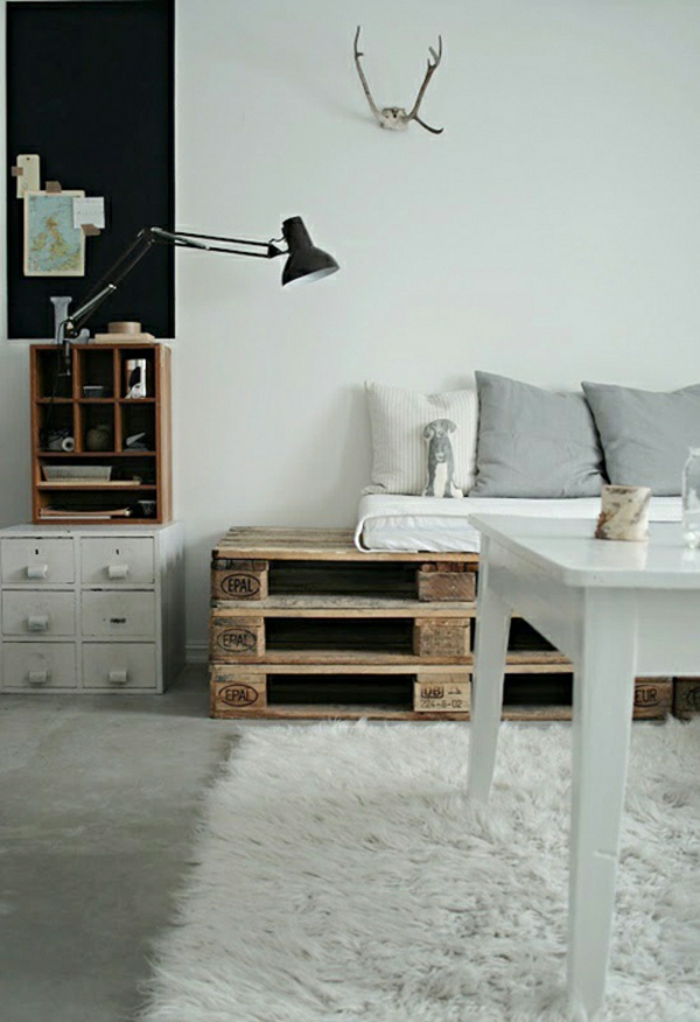 Møbler fra paller sofa europaletten bygger dig selv