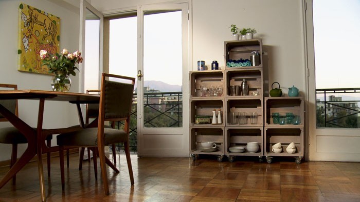 meubles de boîtes à vin idées de décoration bricolage idées durable vie bois