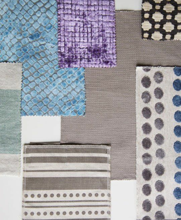 nábytek čalouněný mýdlo domácí textil dessines textilní vzorek