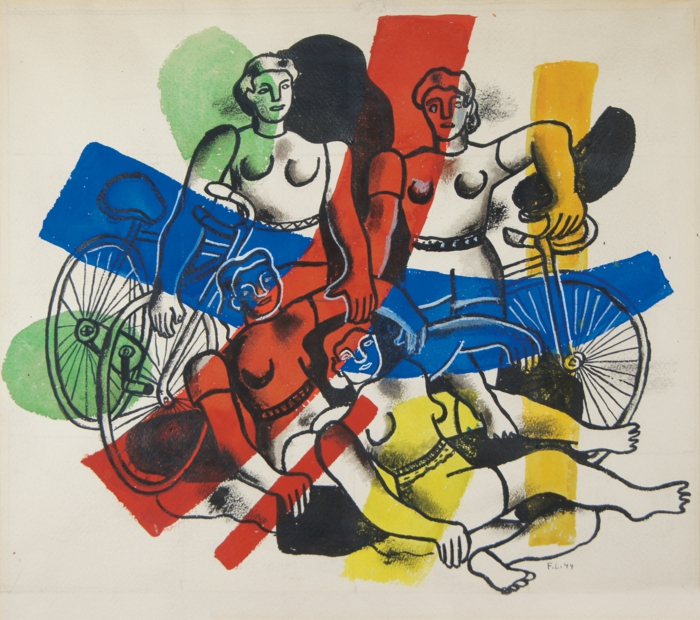 Schilder cuband kunstwerken van Fernand Léger