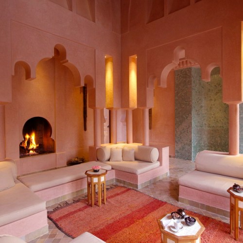 Marokkansk interiør, stue-design-ideer
