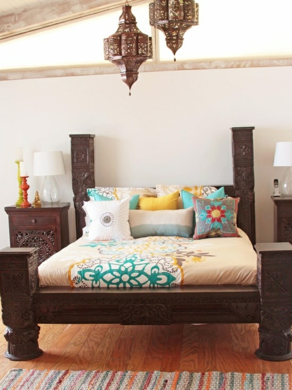 Марокански спални декоративни елементи