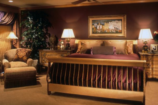 master κρεβατοκάμαρα έλκηθρο κρεβάτι αποικιακό στιλ πίνακα