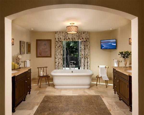 Salle de bains Designs bath patterned