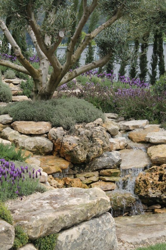 Mediterranean garden design close to nature and cozy garden design ideas