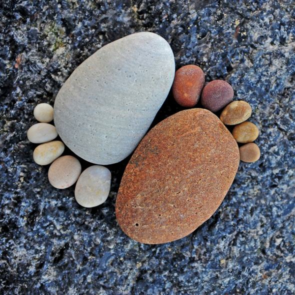 în formă de pietricele în formă de pietre decorațiuni de grădină din piatră