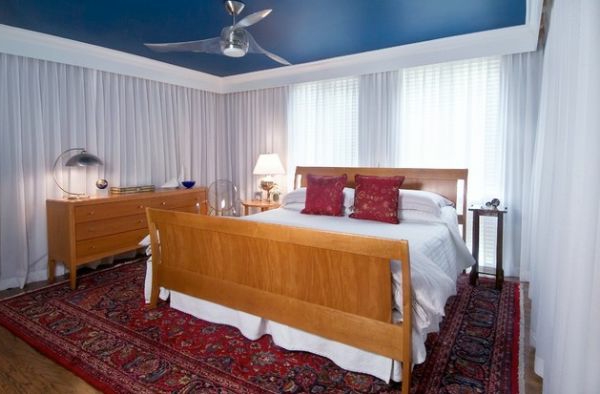 diseño nórdico de la cama trineo de forma minimalista inspirado