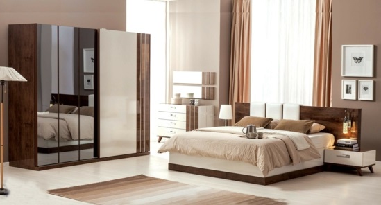 moderne trends 2014 Kledingkast voor de slaapkamer warm ambiente