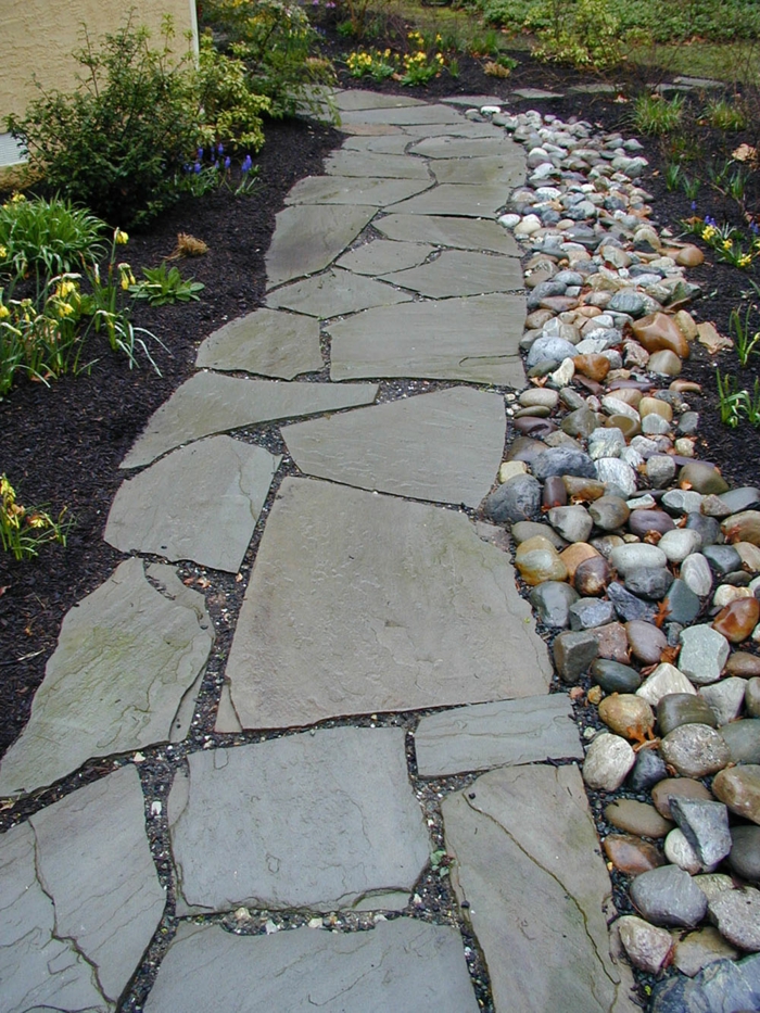 zahradní design s kamennou zahradou terénní úpravy zahrada terénní úpravy s kameny zahradní baldachýn