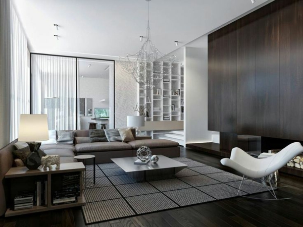 ideas modernas para diseño de sala de estar de diseño de interiores