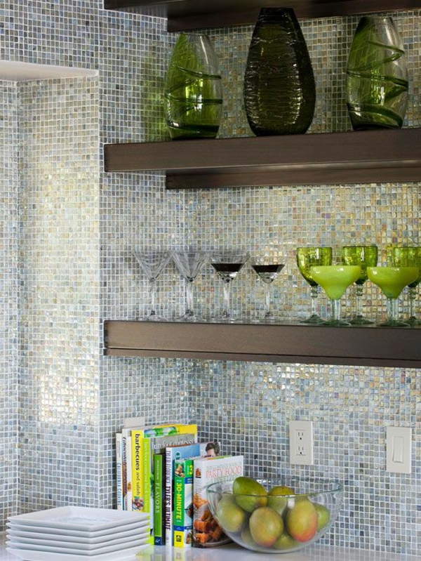 kitchen design ideas kitchen back wall glass mosaic tiles