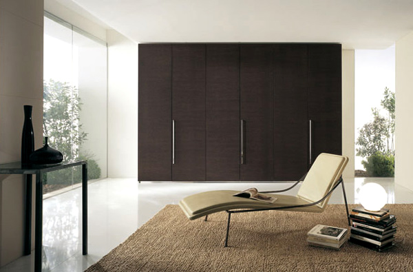 modern minimalist living design black