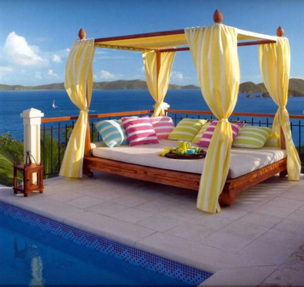 Modern terrace outdoor pergola furniture