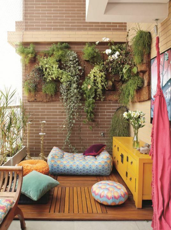 conception de décoration moderne terrasse idées - vertical Gartengestaltung