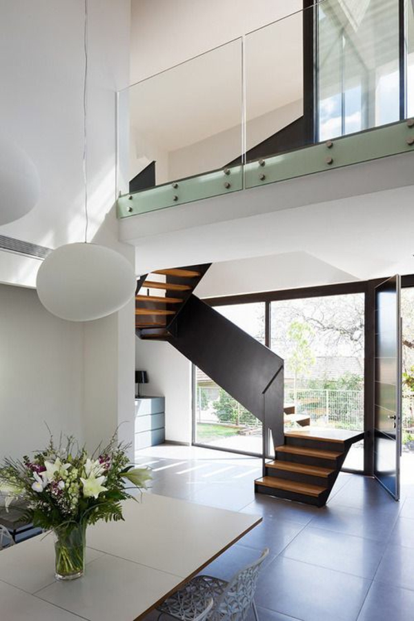 σύγχρονες σκάλες σχεδίασης σαλόνι έπιπλα ιδέες ιδέες πίνακα διακόσμηση