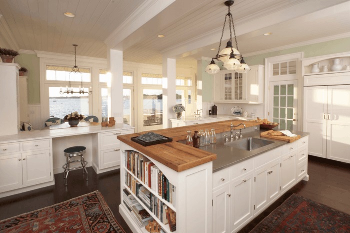moderni virtuvė su virtuve salė virtuvė šalies stilius