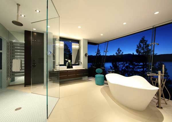 moderni kylpyhuone ideoita panoraama