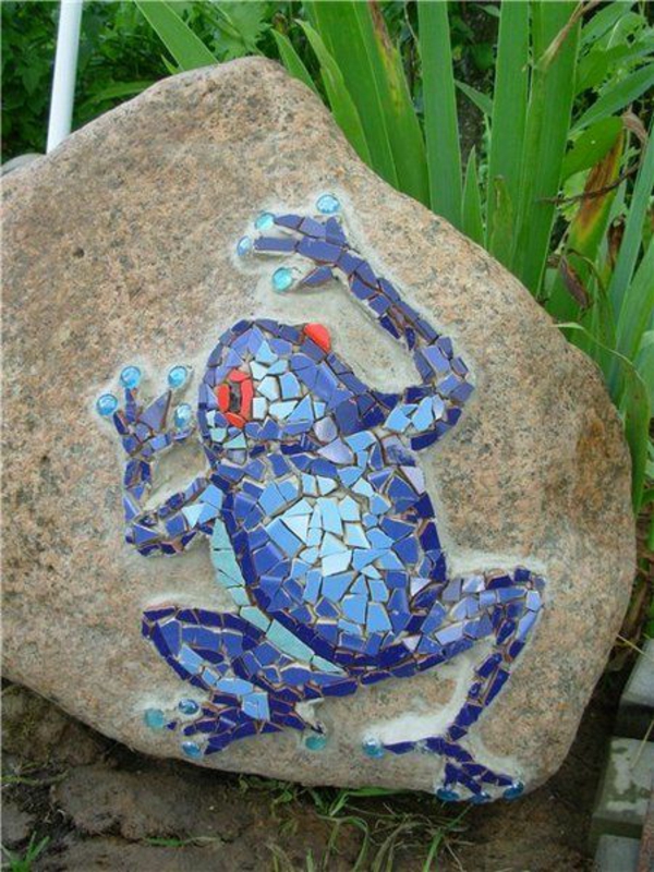 mosaic crafts instructions frog ideas