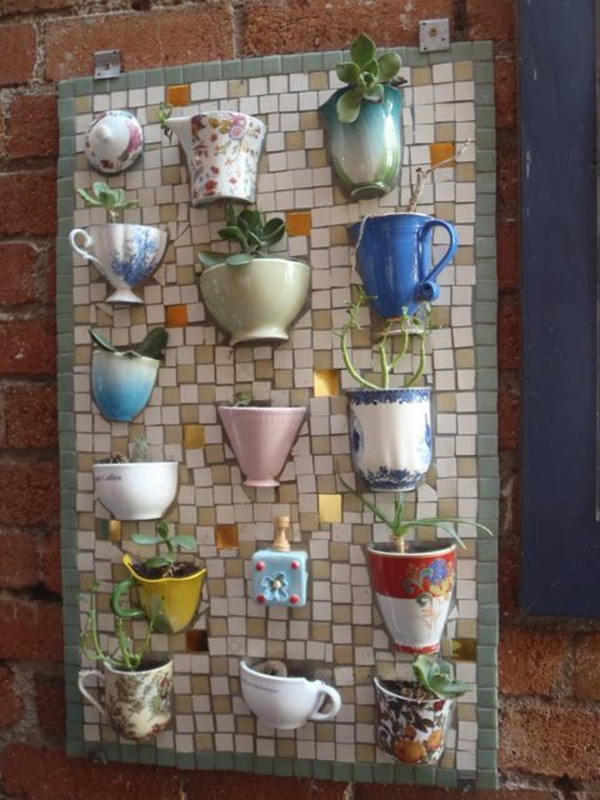 mosaic instruction crafts mosaics teacups