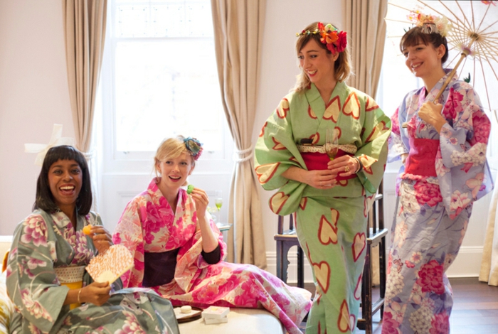 ideas de fiesta kimono party japanese theme