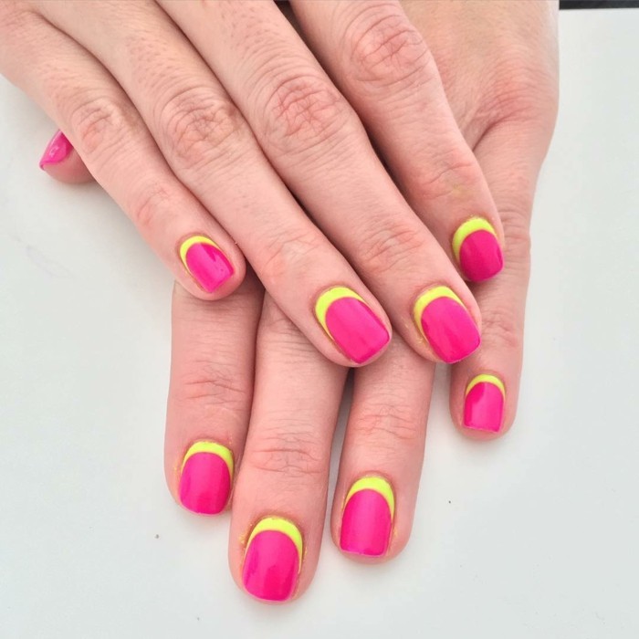 Nail Design Summer Crass-farger kombinerer for en vakker effekt