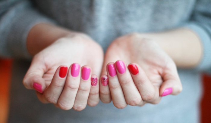nail polish ideas red rosy shades fresh beauty tips