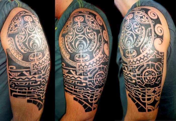 øvre arm maori tatovering mannlige tatovering