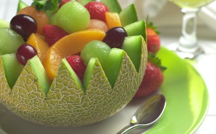 φρούτα διακόσμηση φρούτων καρπούζι μπολ