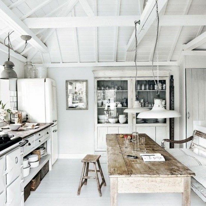 åbent køkken ideer køkken billeder i rustik stil
