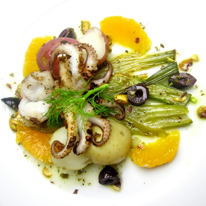 cooking octopus cooking recipes octopus with orange and vegetables