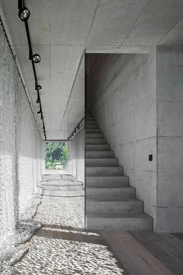 Optical illusions images - concrete stairs