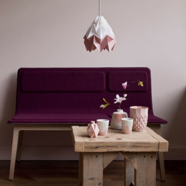 lampeskjerm ideer DIY sofa