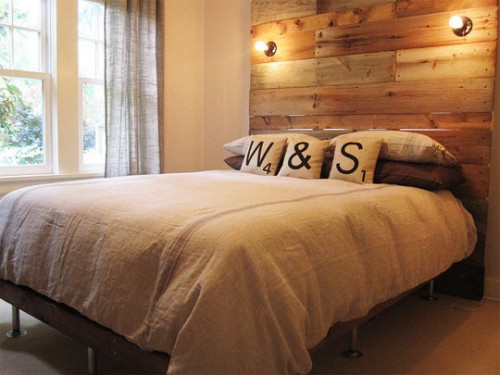 originale deco idei vechi dormitor interior din lemn