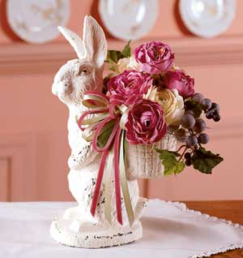 velikonoční dekorace velikonoční zajíček okrasný mák