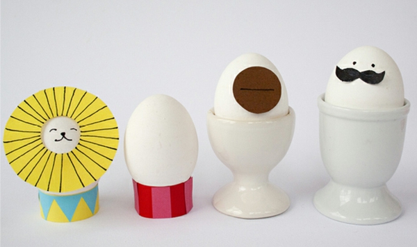 Πασχαλινά διακοσμητικά με παιδιά πασπαλισμένο χαρτί behi πασχαλινά αυγά διακοσμούν