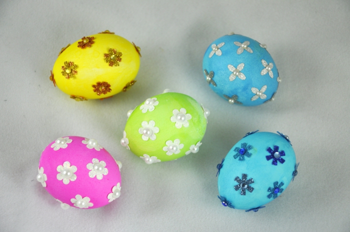 ιδέες τέχνης Πασχαλινά αυγά διακοσμούν ιδέες DIY