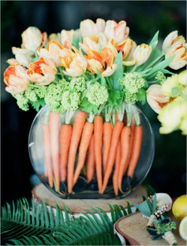 osterdeko maak je eigen ostergestecke tulpen wortels