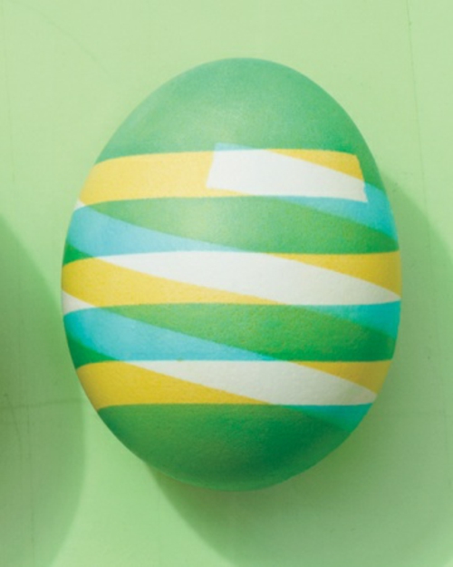 Τα αυγά του Πάσχα σχηματίζουν ρίγες μοτίβων