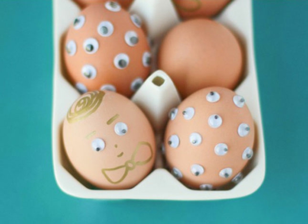 Make Easter Eggs Decorate Easter Decorate Ideas Plastic Eyes Make Paint
