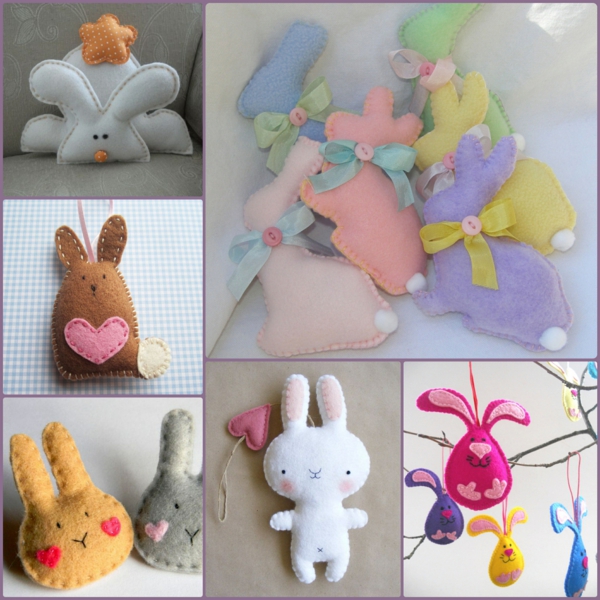 easter bunny tinker easter decor sewing tinker with felt diy ideas