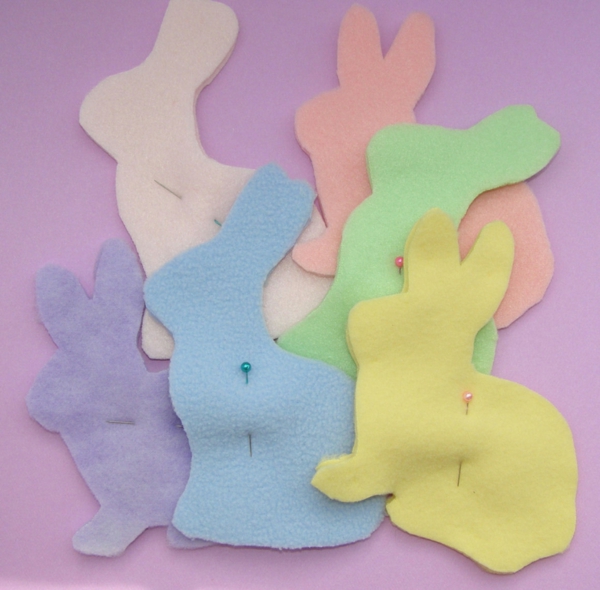 复活节兔子修补匠复活节装饰缝纫修补匠用毡的图案
