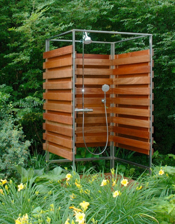 outdoor shower summer bathroom bathing outdoors